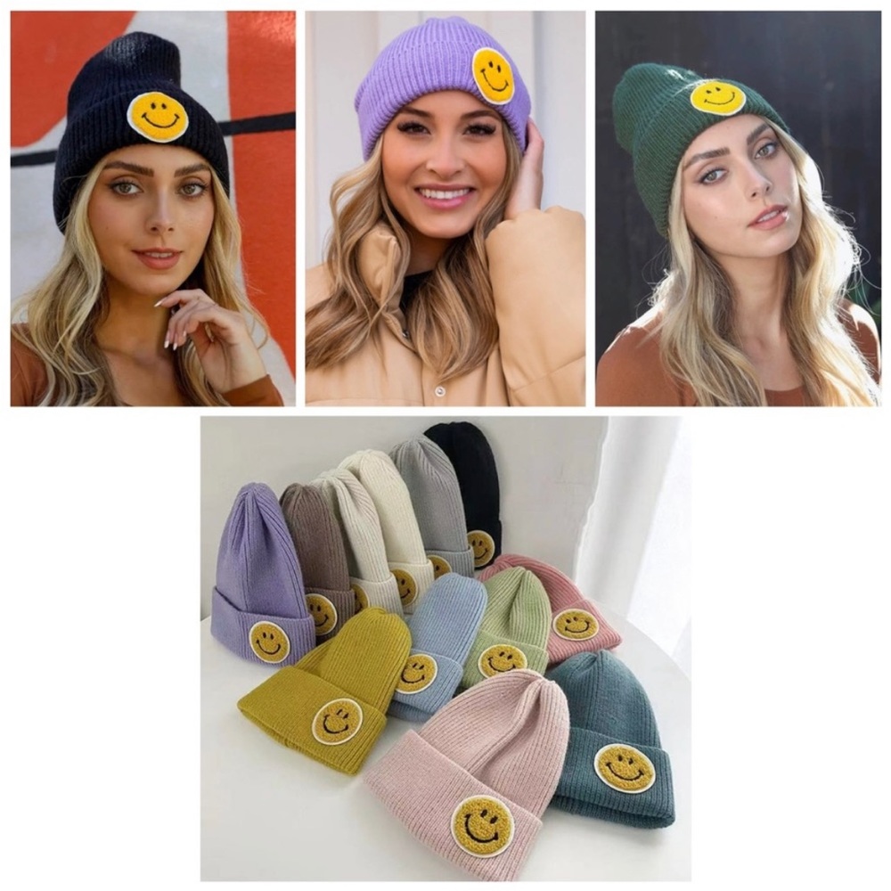 Smiley Face Beanie